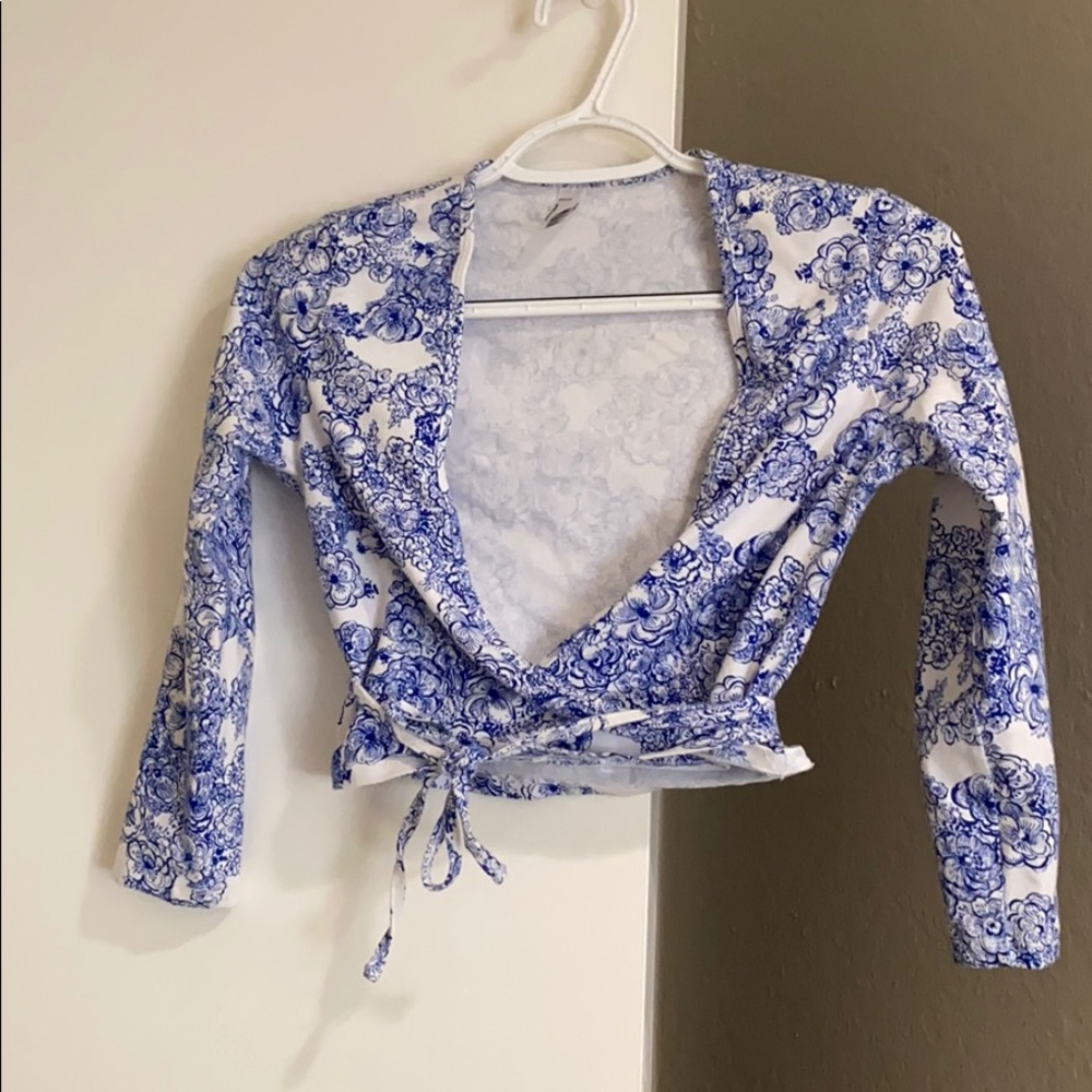 American Apparel ballet top size S